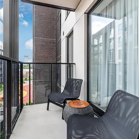 Modern 50m2 Flat By Japanese Garden, 3rd Floor Апартаменты *