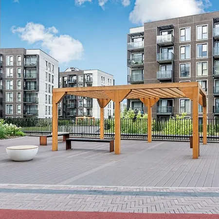 Апартаменты Modern 50m2 Flat By Japanese Garden, 3rd Floor Вильнюс