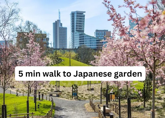 Modern 50m2 Flat By Japanese Garden, 3rd Floor *