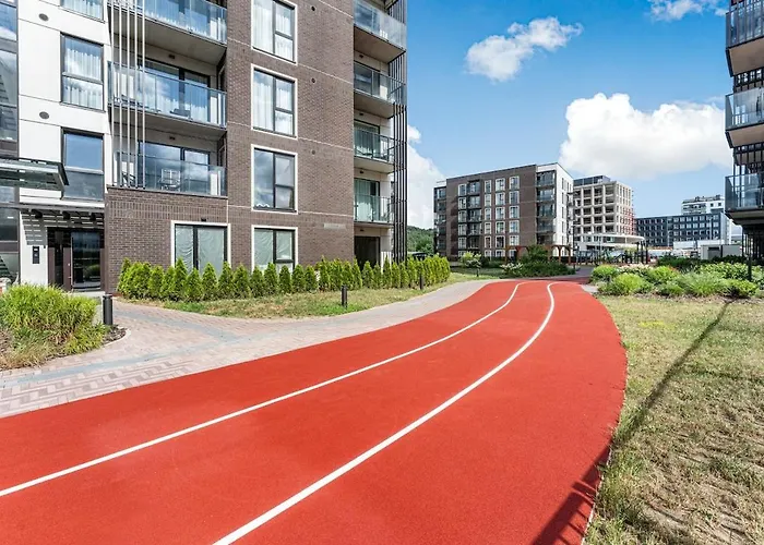 Modern 50m2 Flat By Japanese Garden, 3rd Floor Apartament Wilno