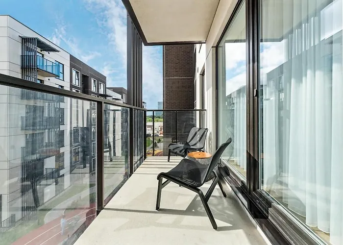 Apartament Modern 50m2 Flat By Japanese Garden, 3rd Floor