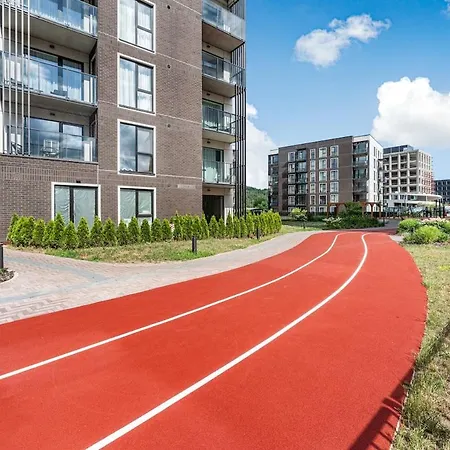 Modern 50m2 Flat By Japanese Garden, 3rd Floor Apartamento Vilna